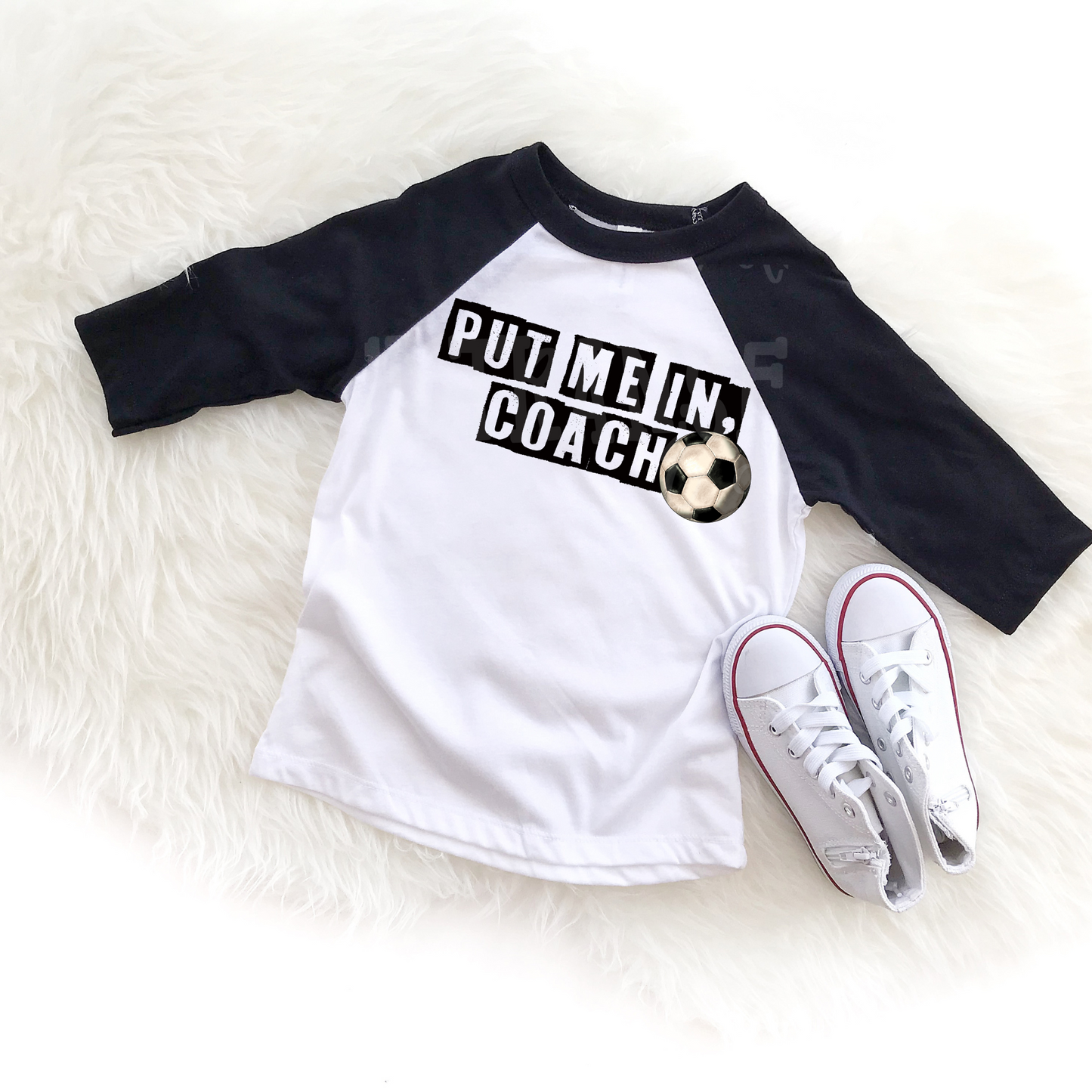 Put Me in Coach Soccer Exclusive Sublimation Transfer