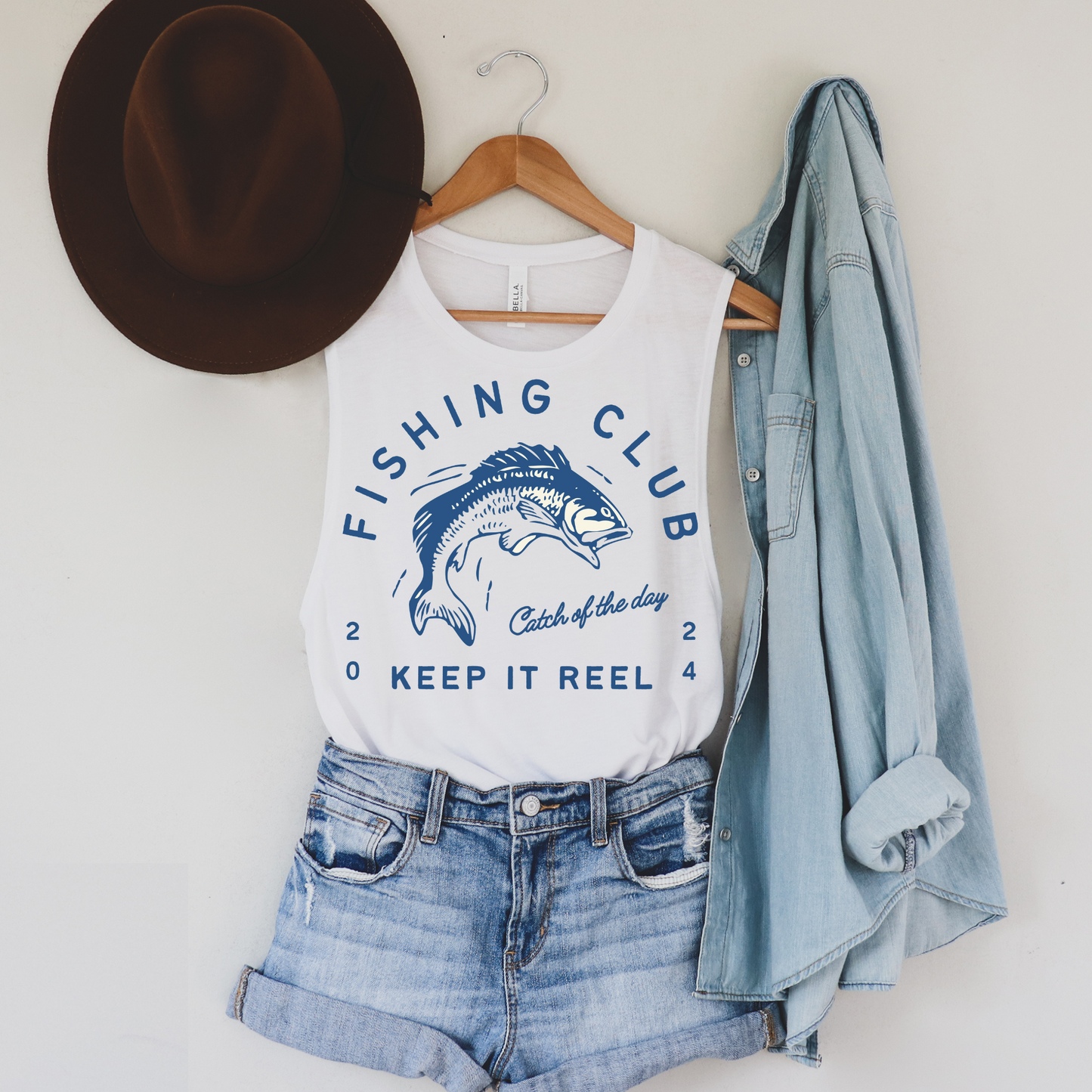 Fishing Club Keep it Reel Summer DTF Transfer