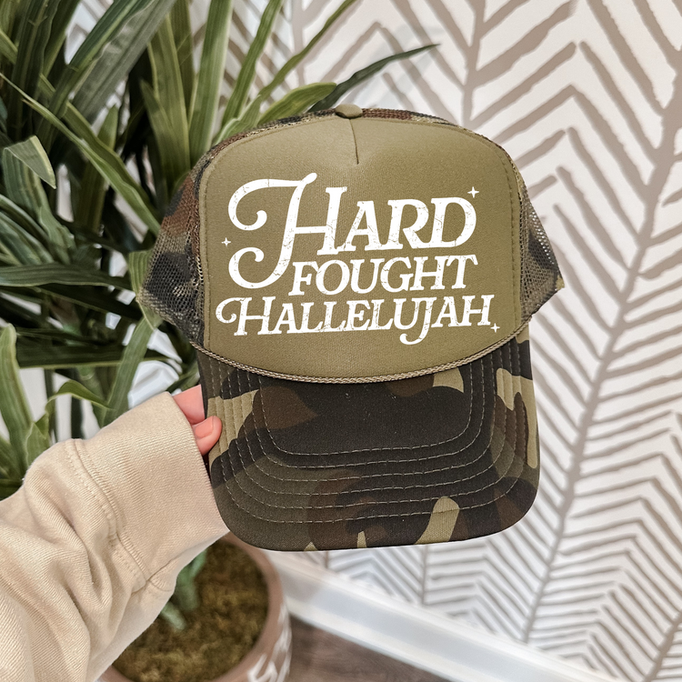 Hard Faught Hallelujah DTF Transfer