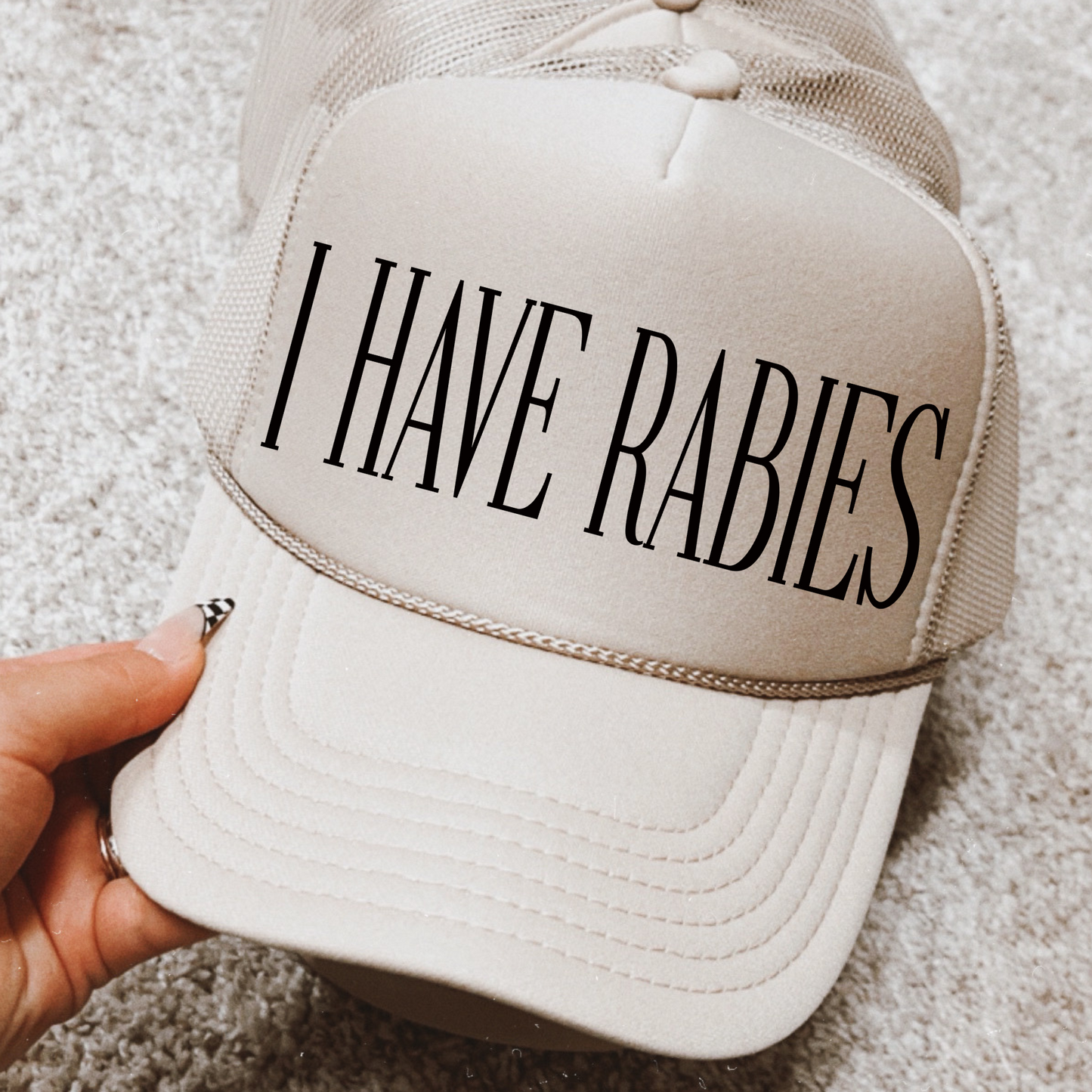 I Have Rabies Funny DTF Transfer