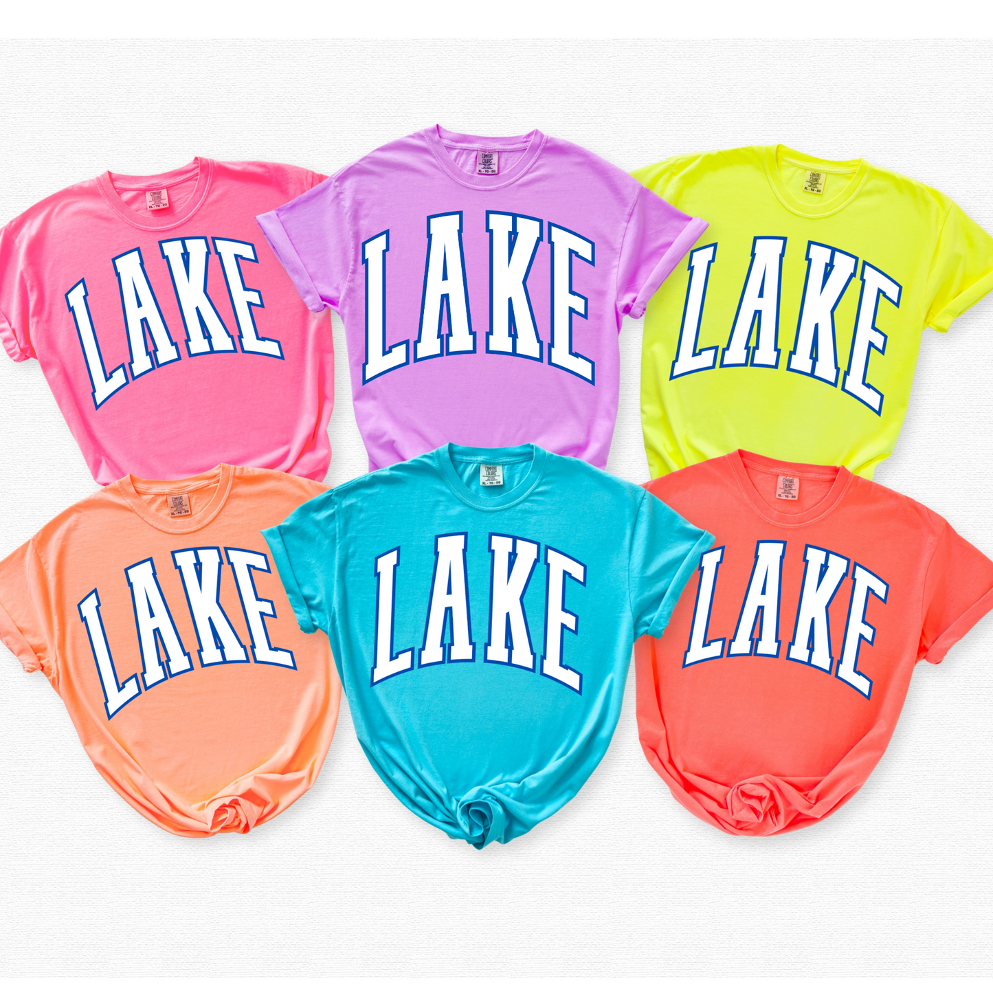 Blue Lake Varsity Summer DTF Transfer