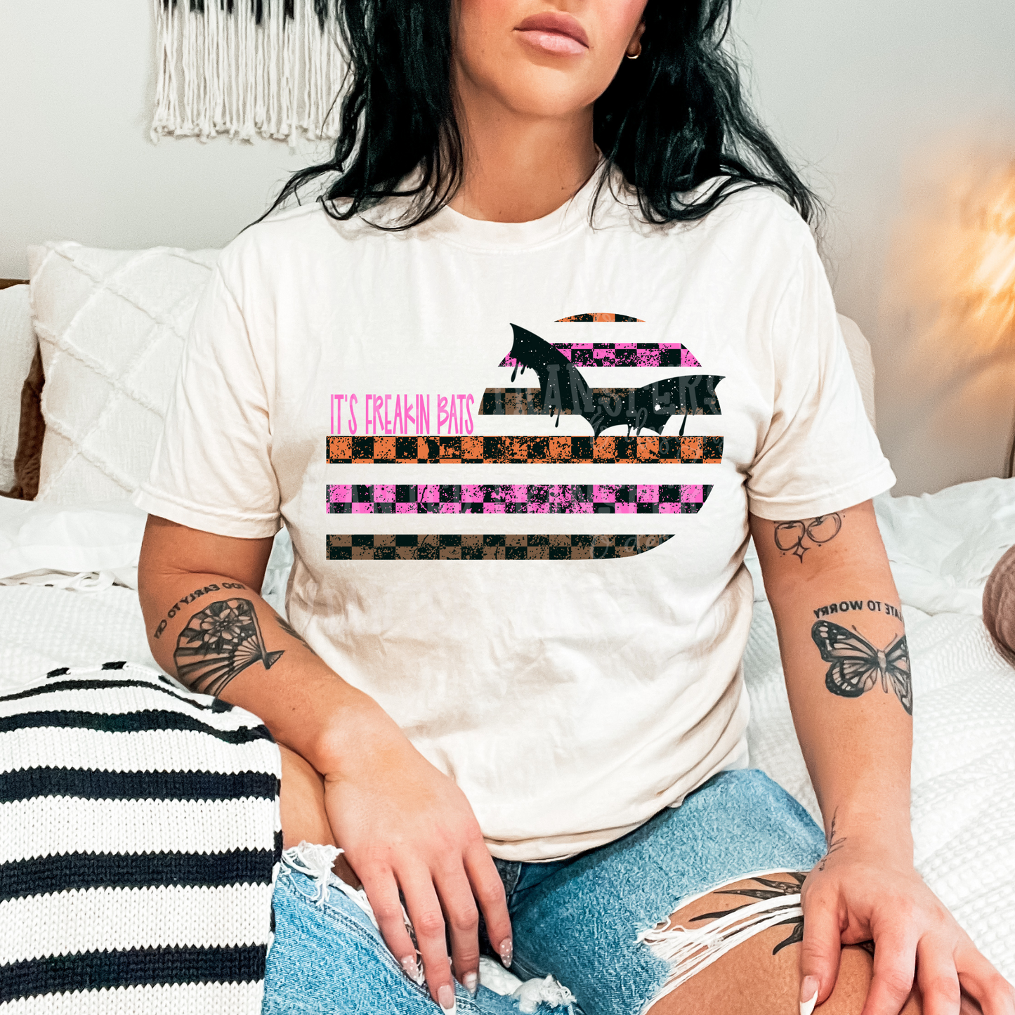 It's Freakin Bats Retro Exclusive Sublimation Transfer