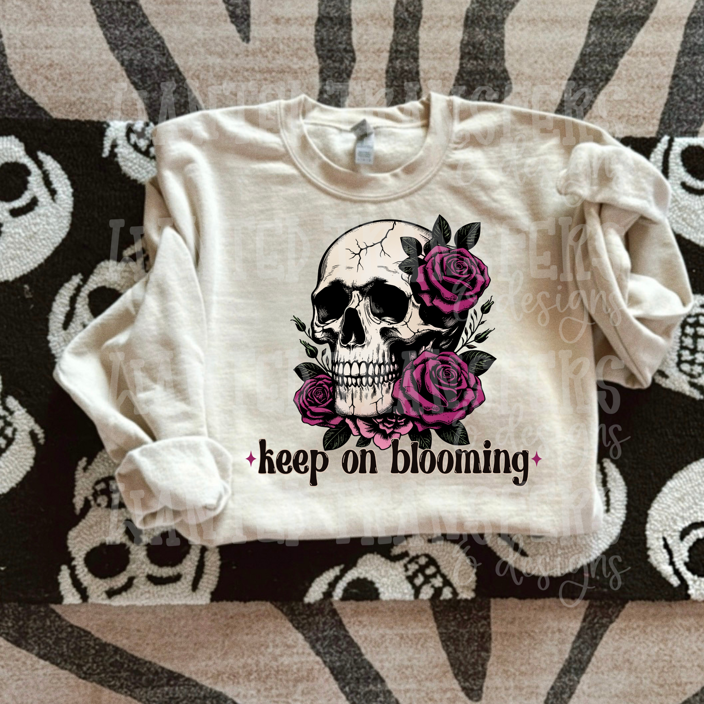 Keep on Blooming Exclusive Sublimation Transfer