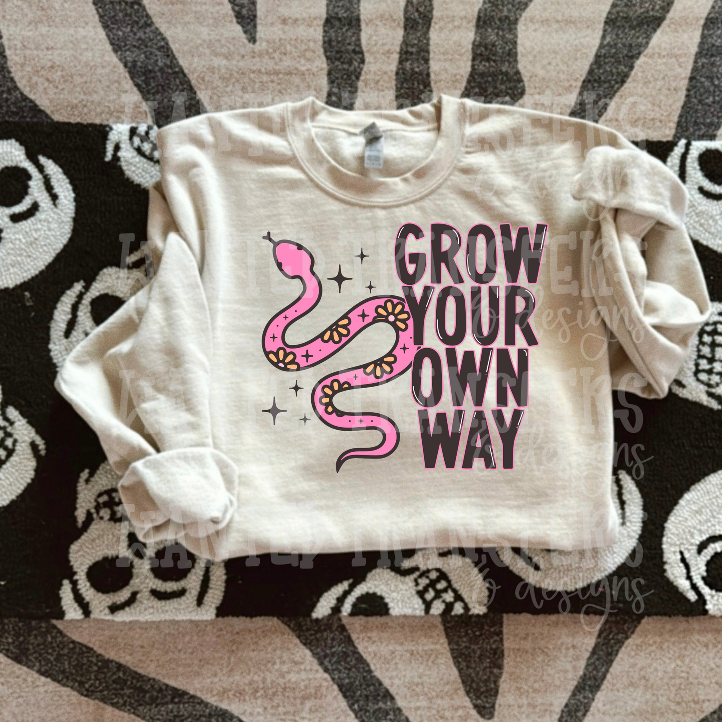 Grow Your Own Way Exclusive Sublimation Transfer