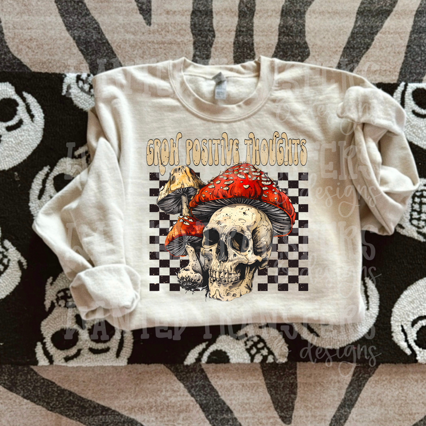 Grow Positive Thoughts Exclusive Sublimation Transfer