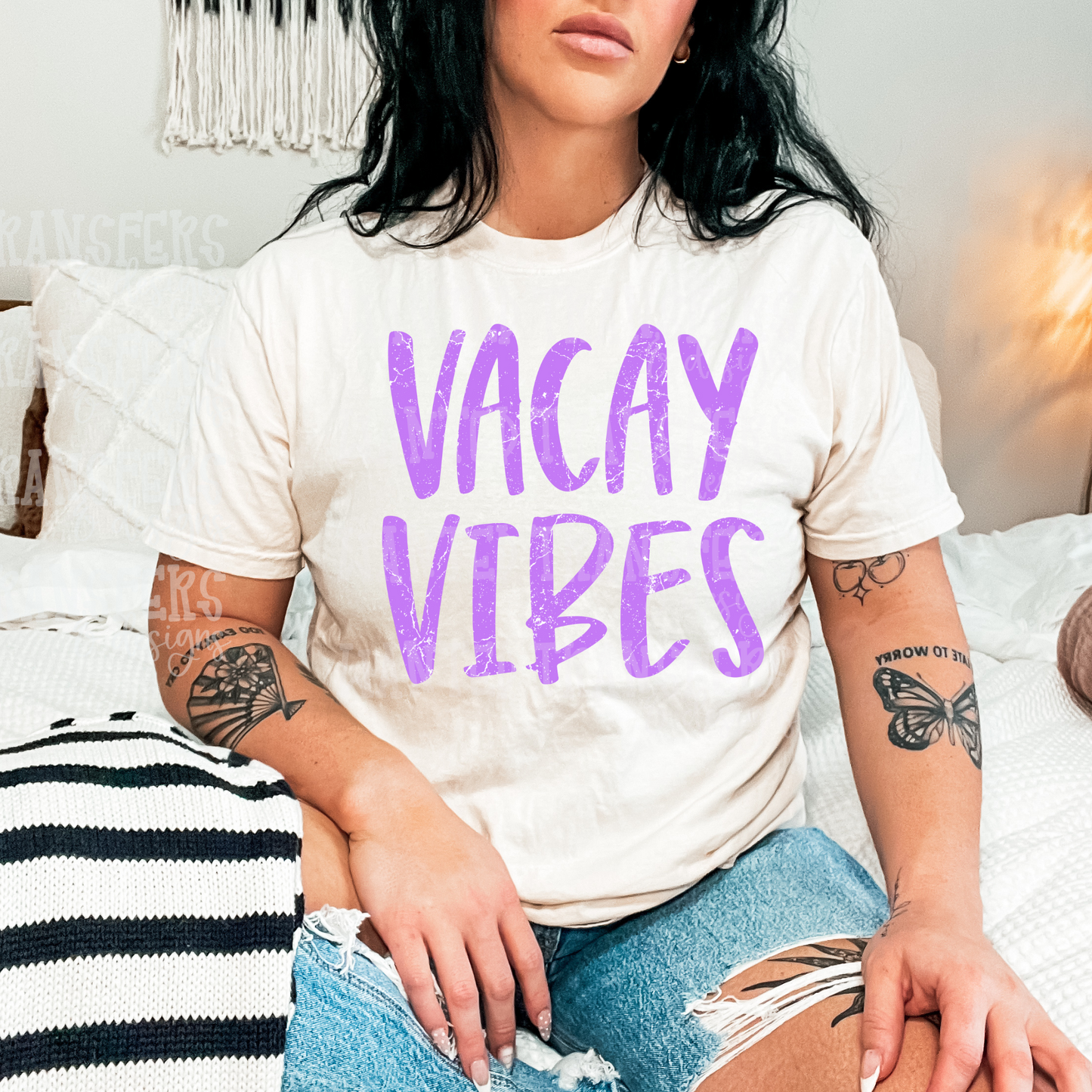 Vacay Vibes Purple Exclusive Sublimation Transfer