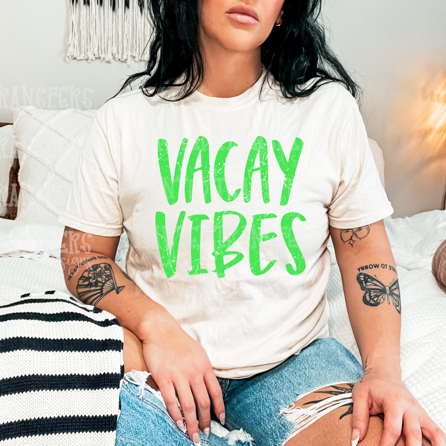 Vacay Vibes Green Exclusive Sublimation Transfer