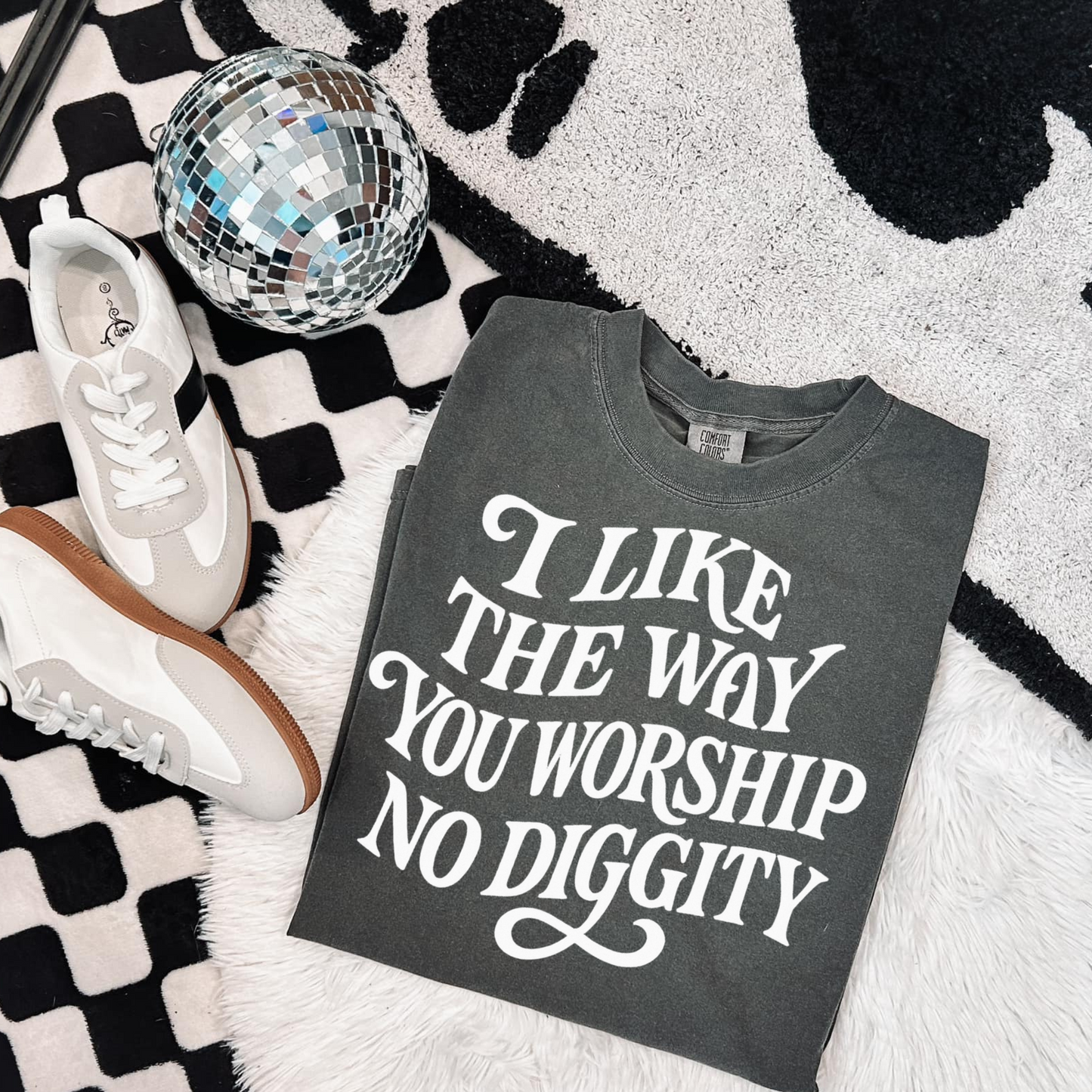 I Like the Way You Worship Vintage Screen Print Transfer