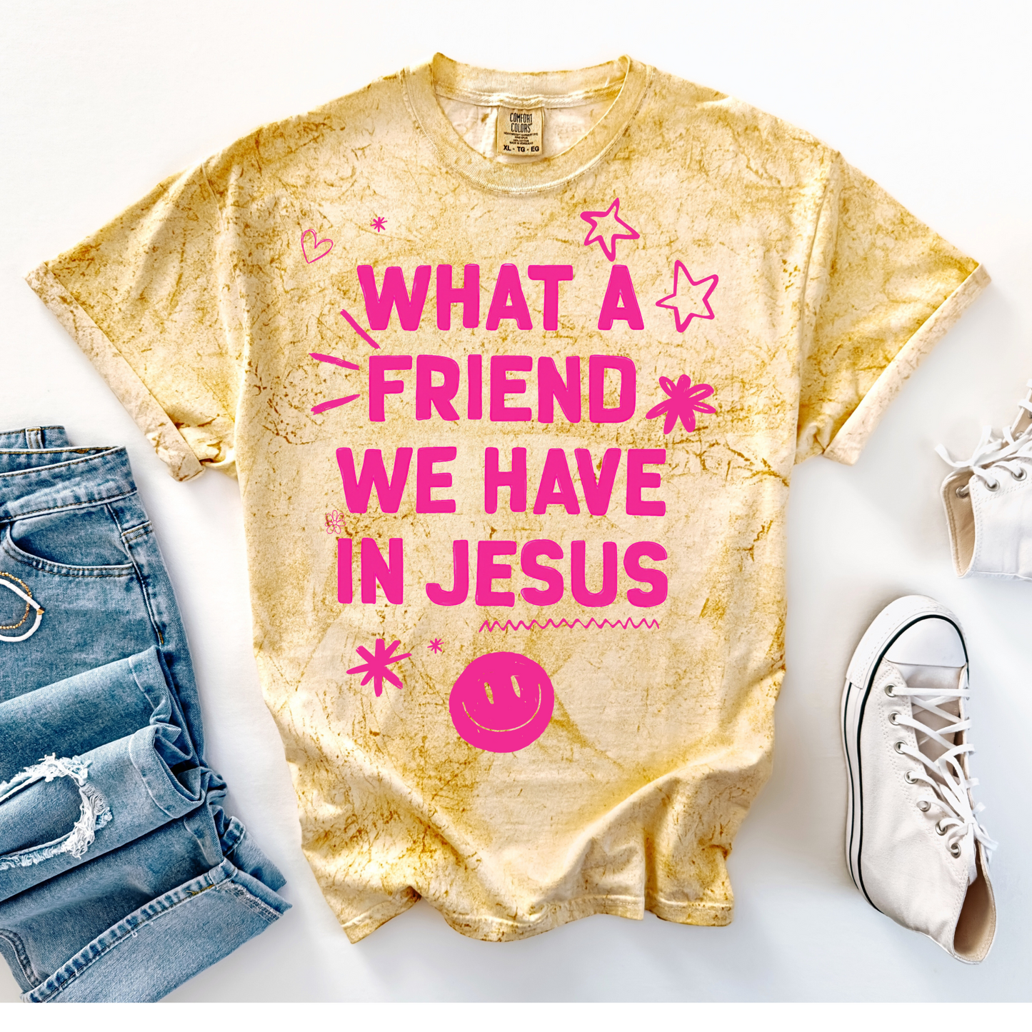 What a Friend We Have in Jesus Screen Print Transfer
