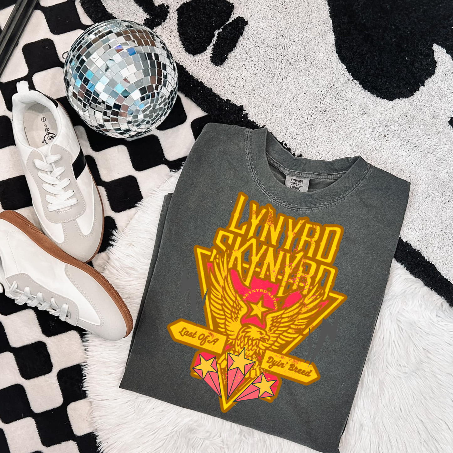 Vintage Yellow LS DTF Transfer