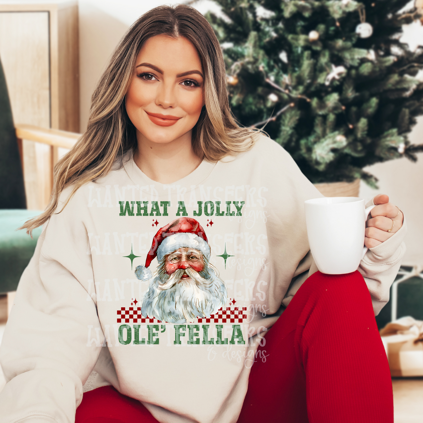 Jolly Ole'Fella Exclusive Sublimation Transfer
