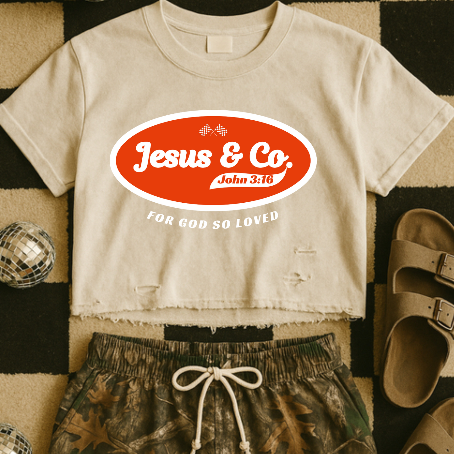 Jesus & Co Faith DTF Transfer