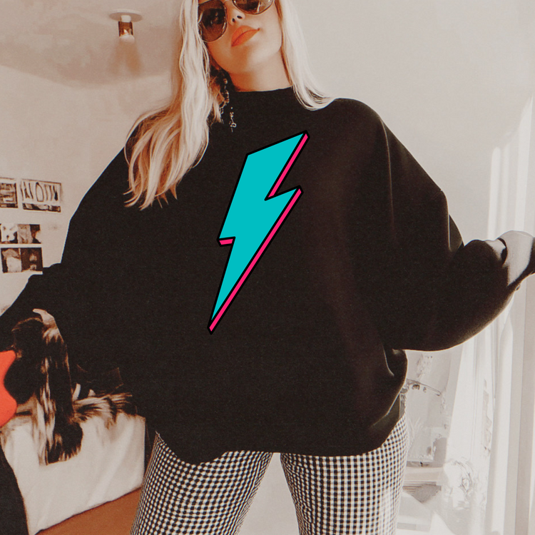 Lightning Bolt DTF Transfer