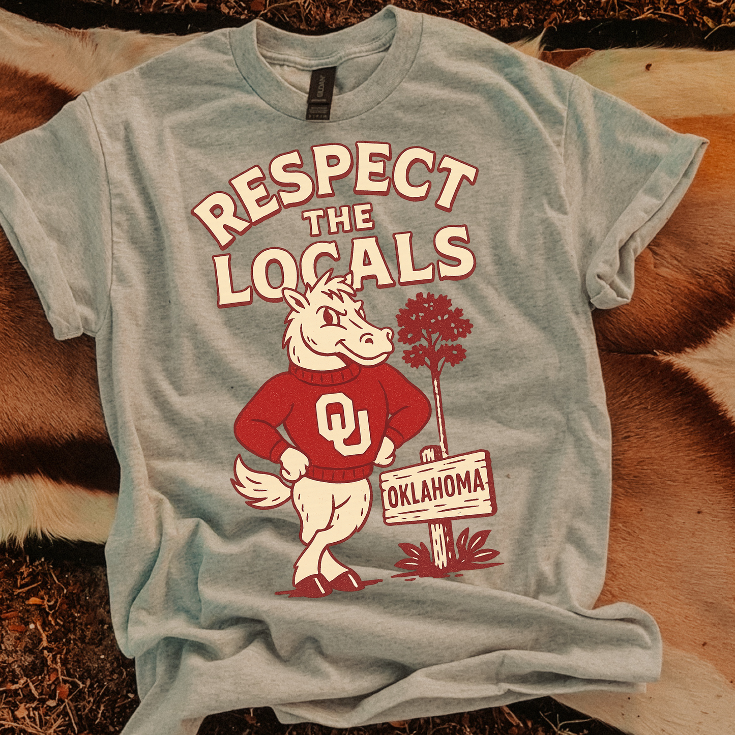 Respect the Locals Ohio DTF Transfer