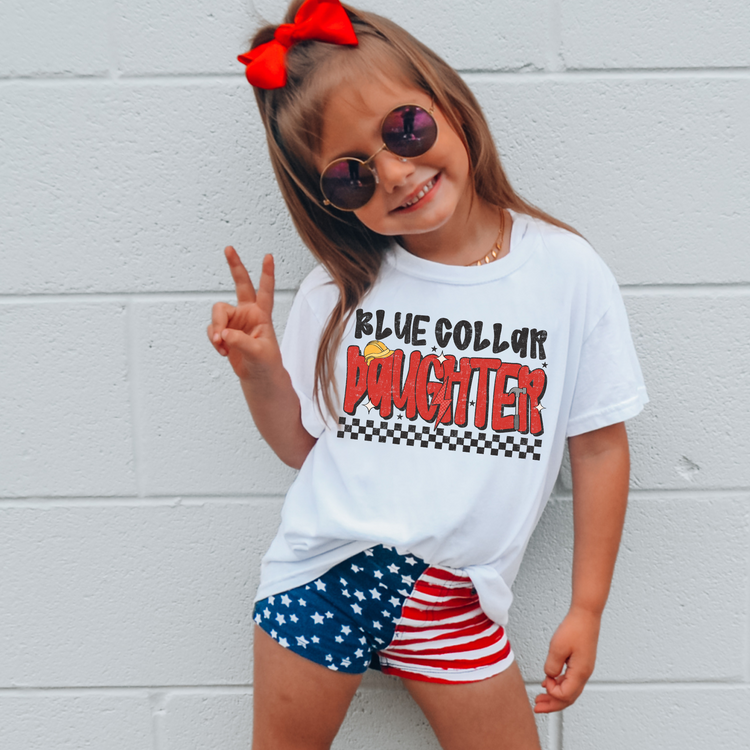 Blue Collar Daughter DTF Transfer