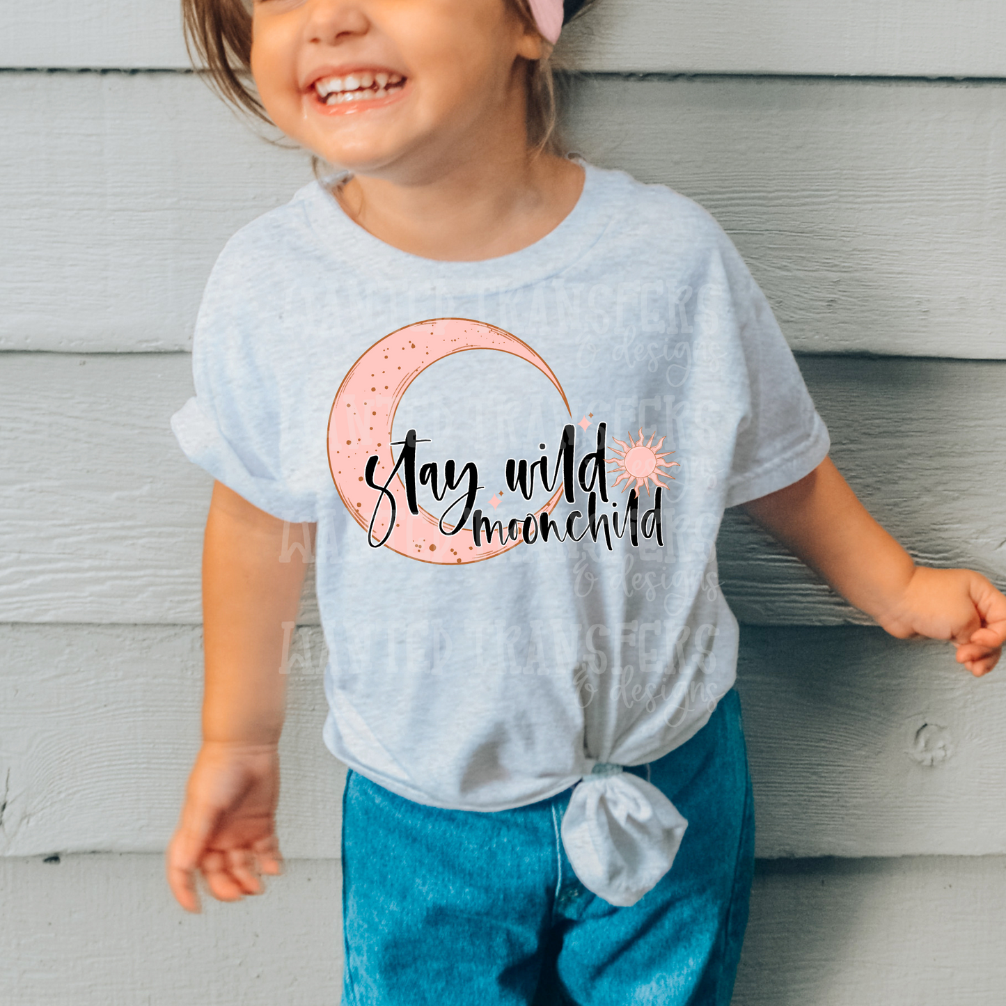 Stay Wild Moon Child Exclusive Sublimation Transfer