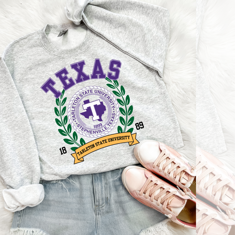 Tarleton Vintage Stadium DTF Transfer