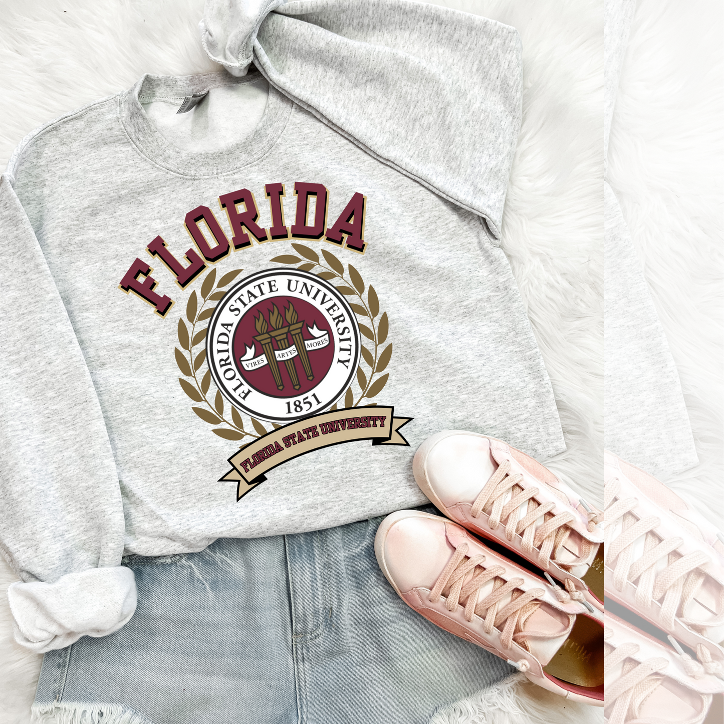 Florida Vintage Stadium DTF Transfer