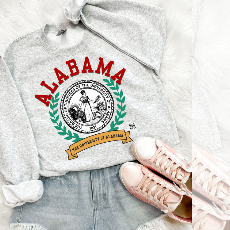 Alabama Vintage Stadium DTF Transfer