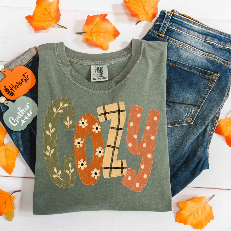 Cozy Whimsical Fall DTF Transfer