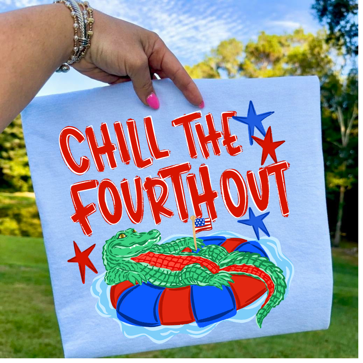 Chill the 4th Out DTF Transfer
