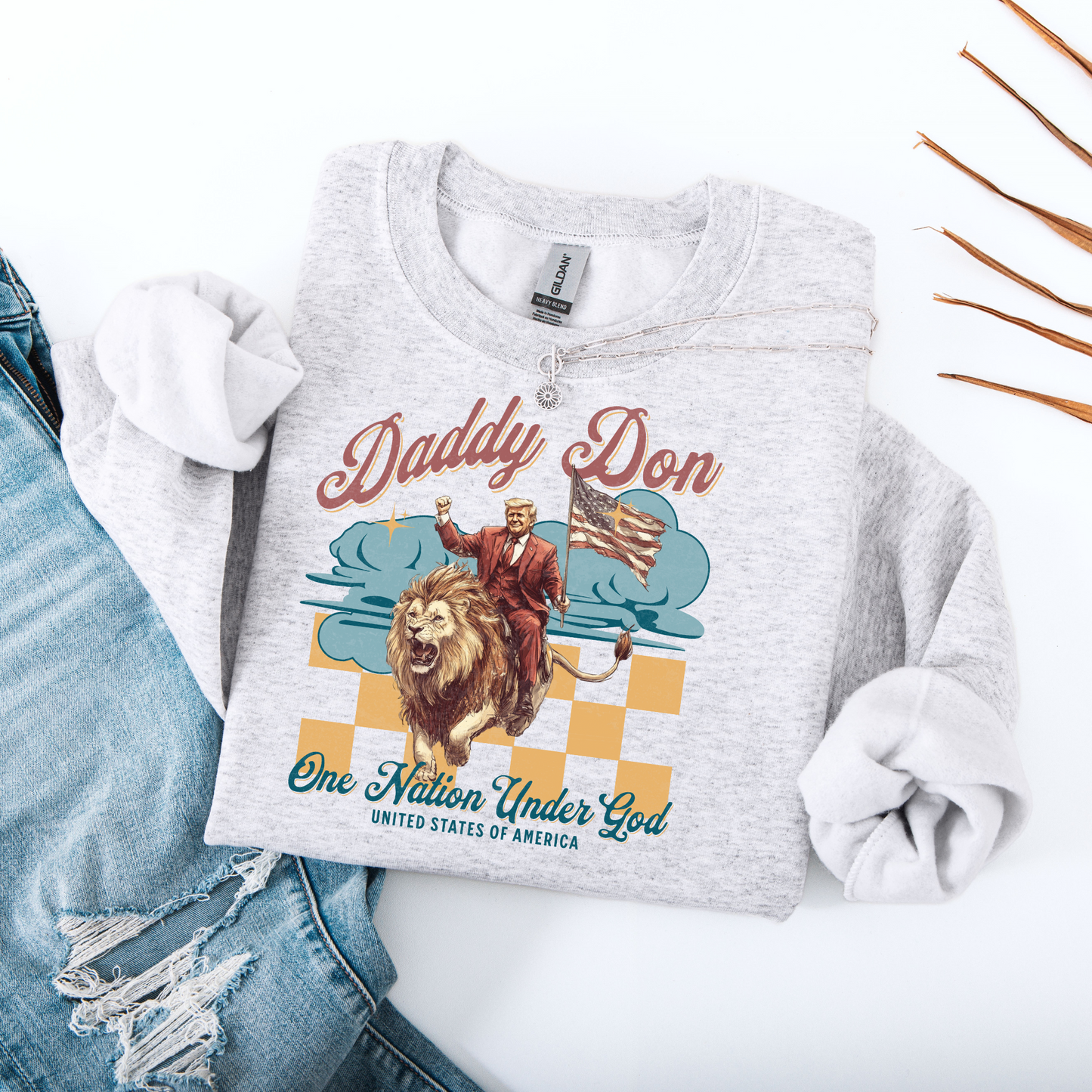 Daddy Don Lion Trump DTF Transfer