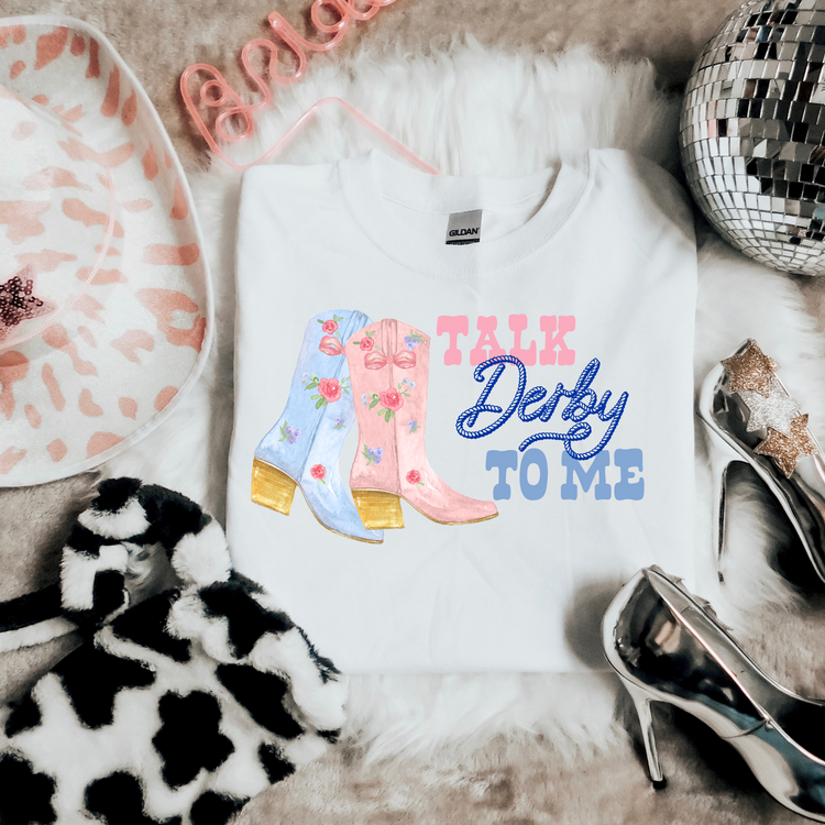 Kentucky Derby Cherry Boots DTF Transfer