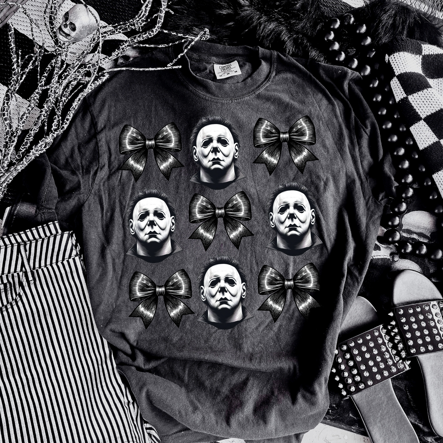 Coquette Horror Michael Halloween DTF Transfer