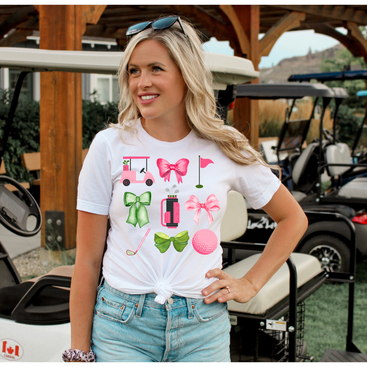 Pink Golf Variation DTF Transfer