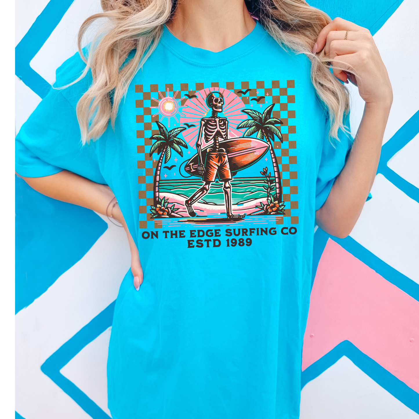 On the Edge Surfing Co. DTF Transfer