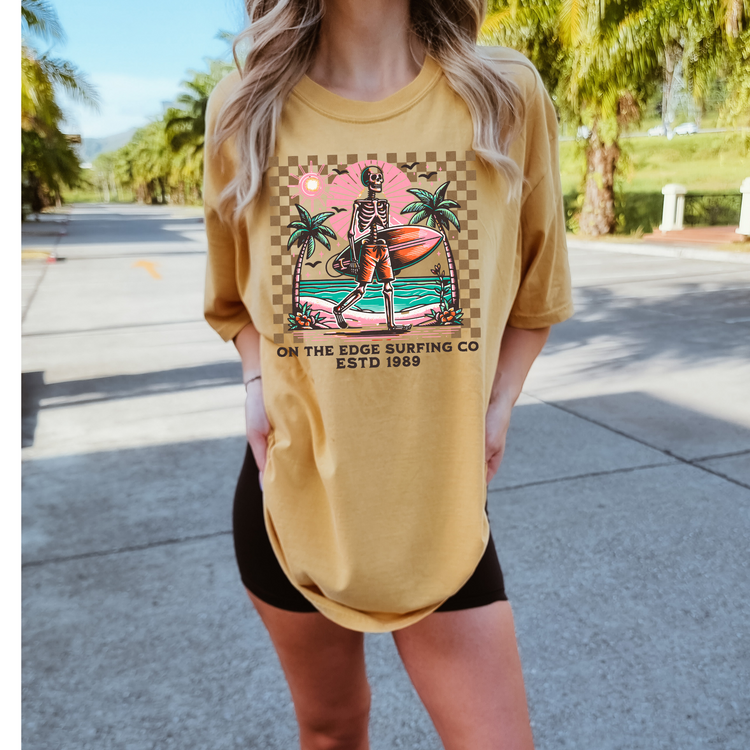 On the Edge Surfing Co. DTF Transfer