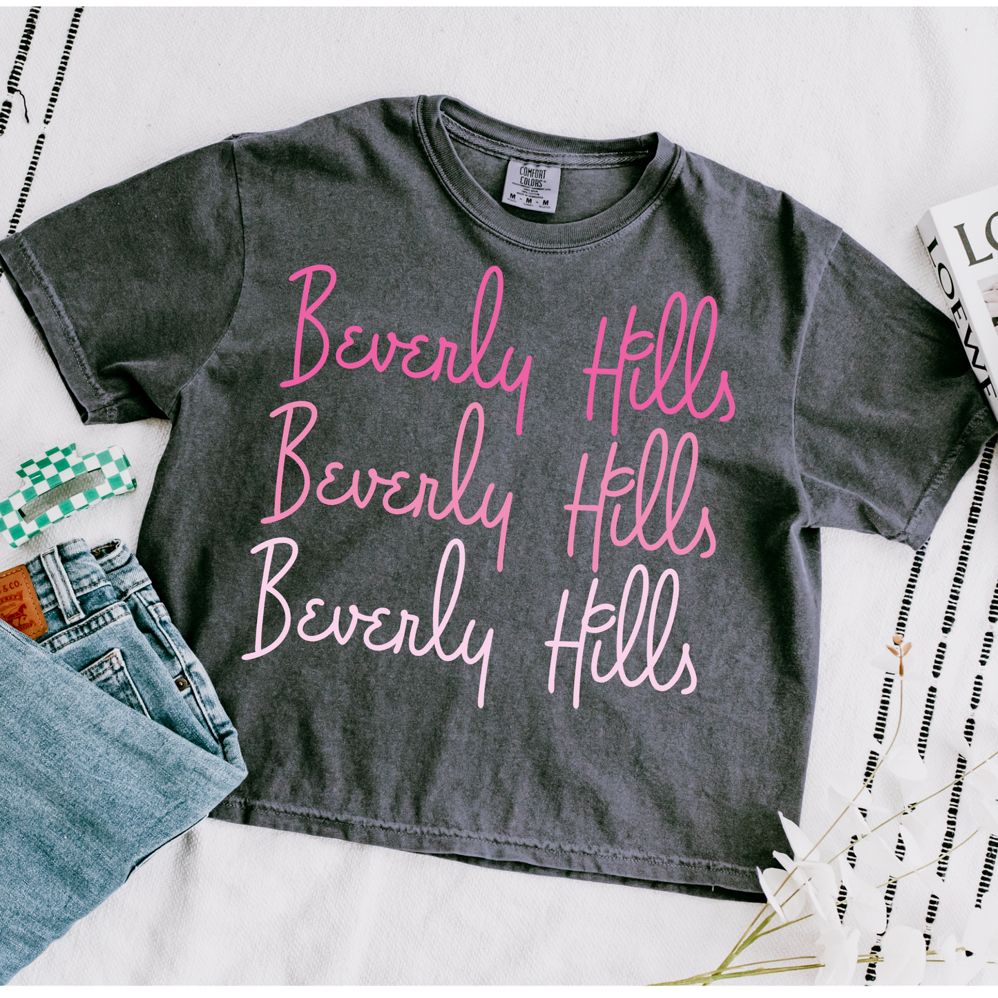 Beverly Repeat Pink DTF Transfer