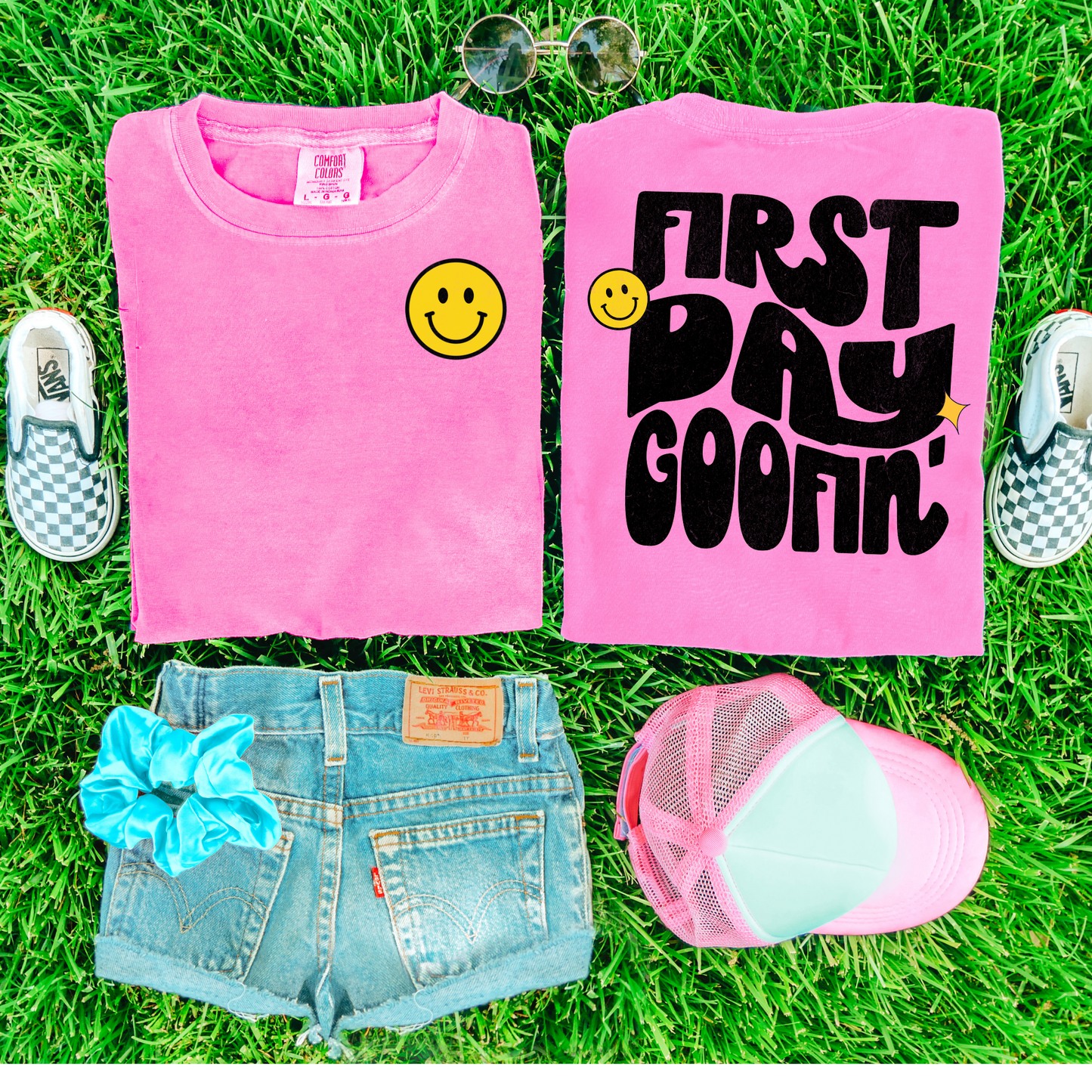 First Day Goofin' Front + Back Back to School DTF Transfer (YOU GET BOTH)