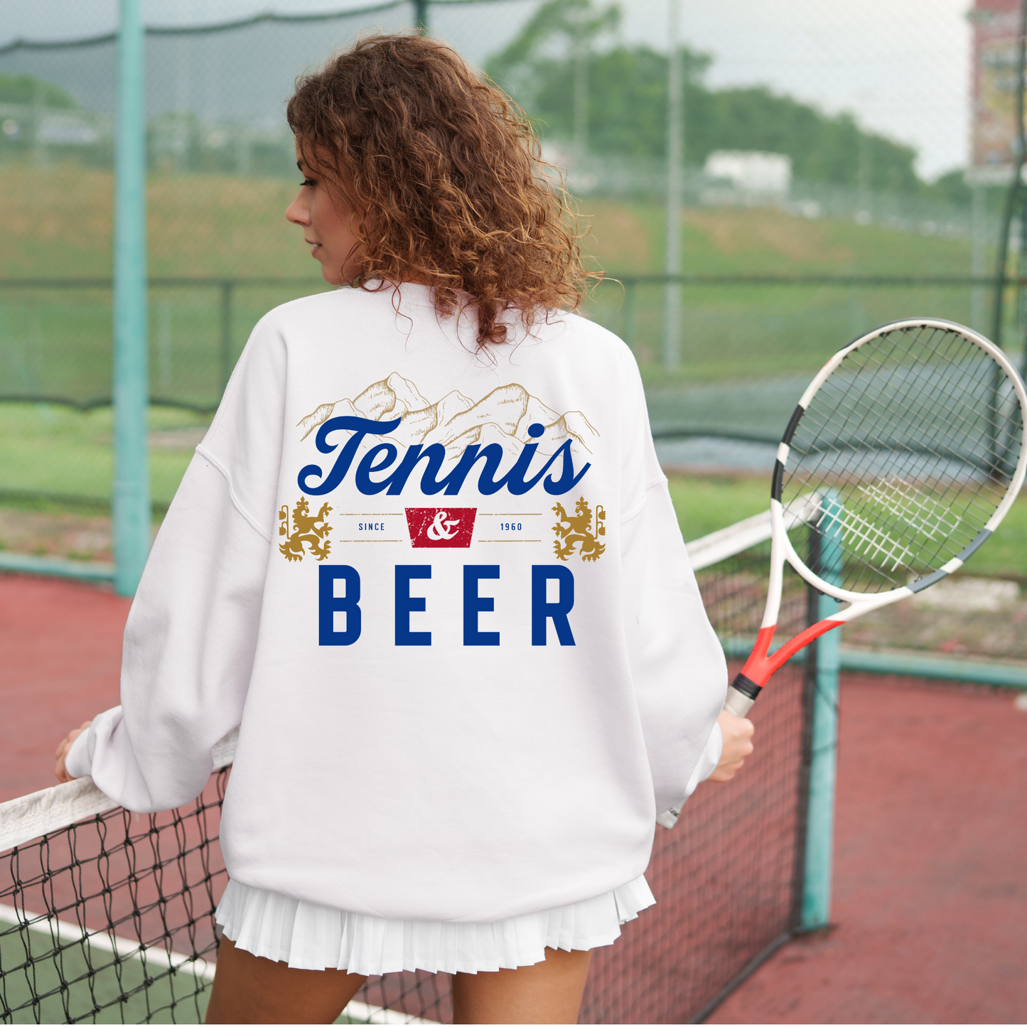 Tennis & Beer DTF Transfer