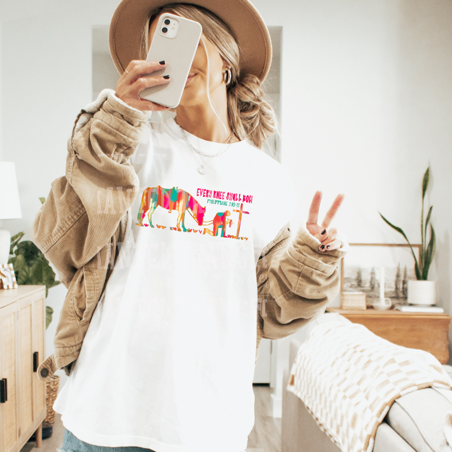 Every Knee Shall Row Exclusive Sublimation Transfer