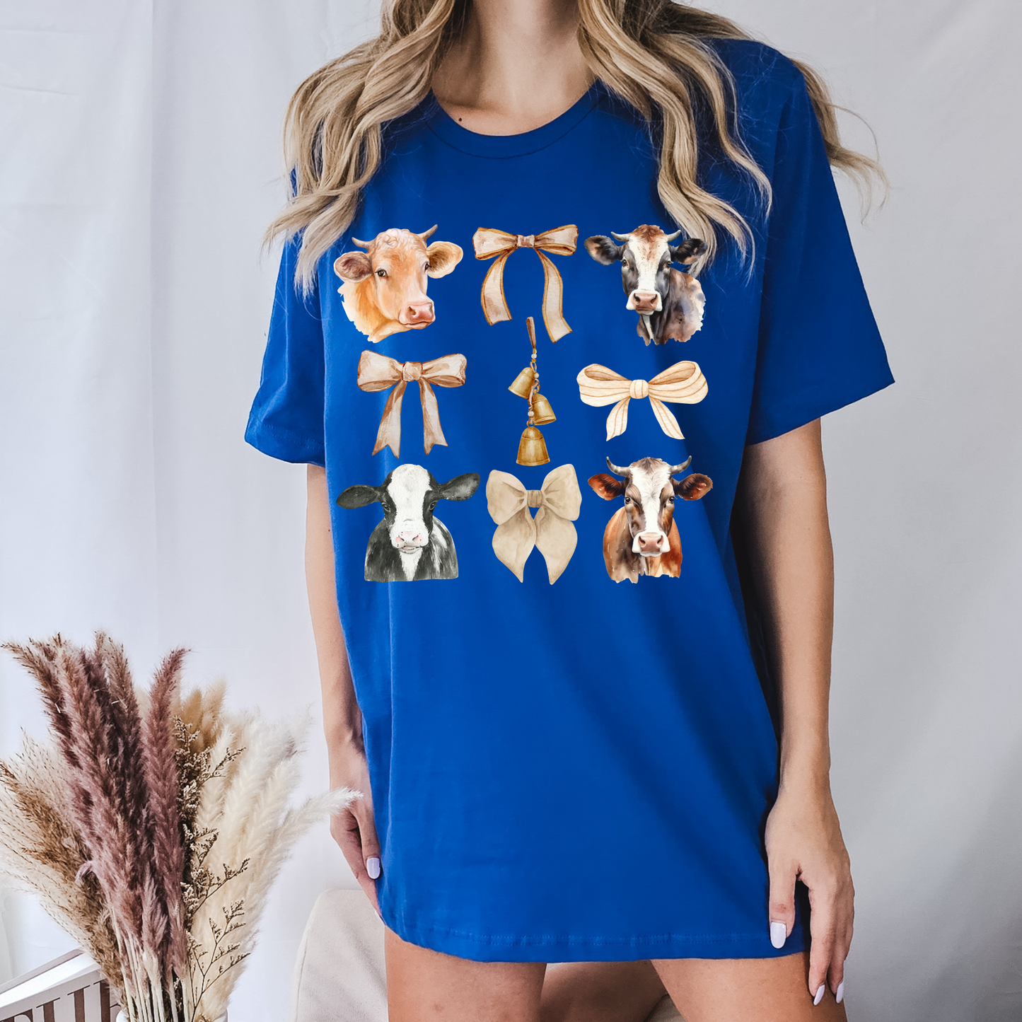 Cow Variation Coquette DTF Transfer