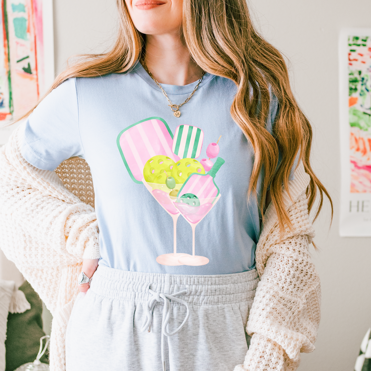 Pickleball Martini DTF Transfer