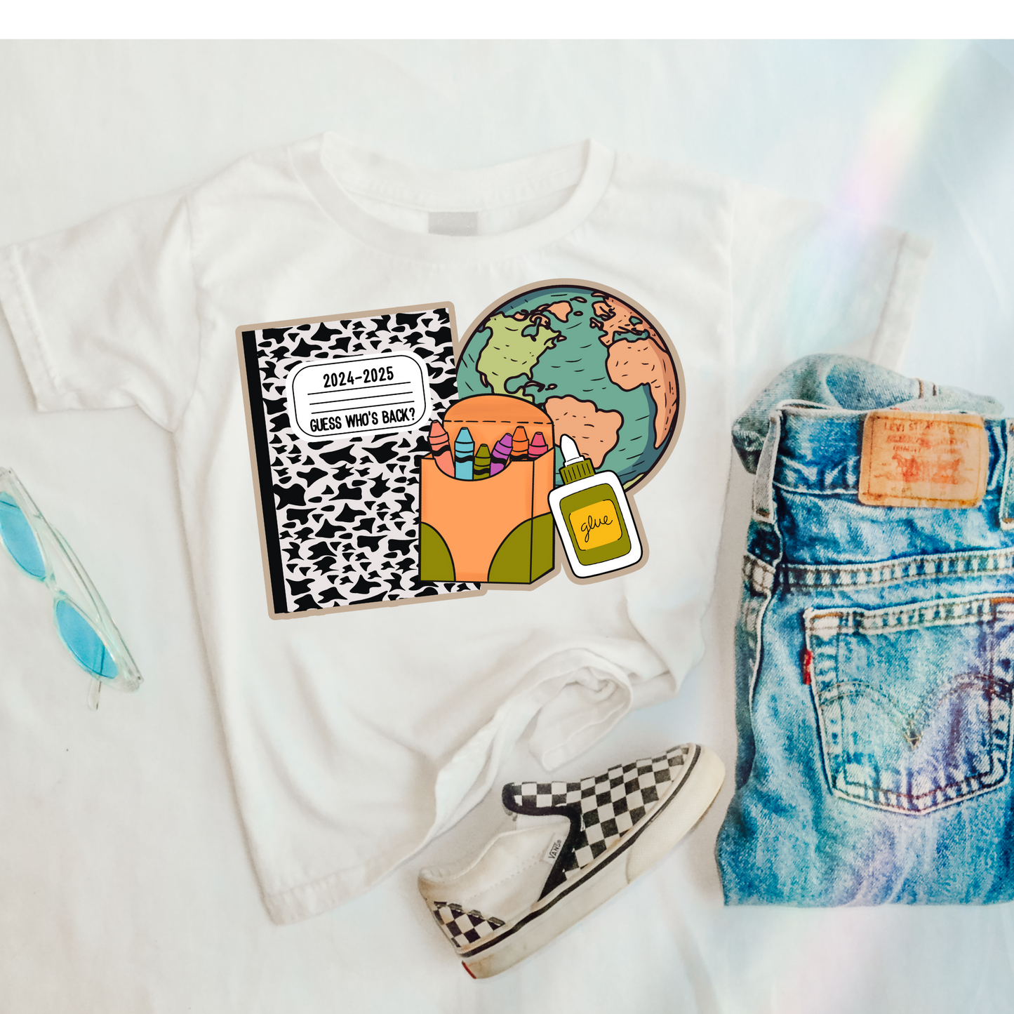 Guess Who's Back Notebook Back to School DTF Transfer