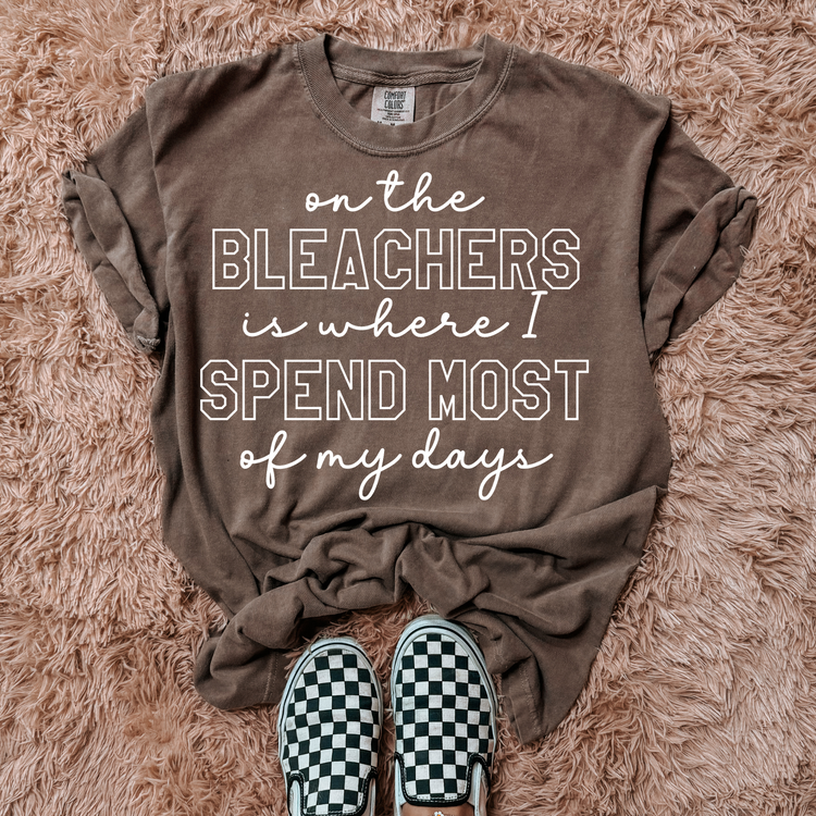 On the Bleachers White Sports DTF Transfer