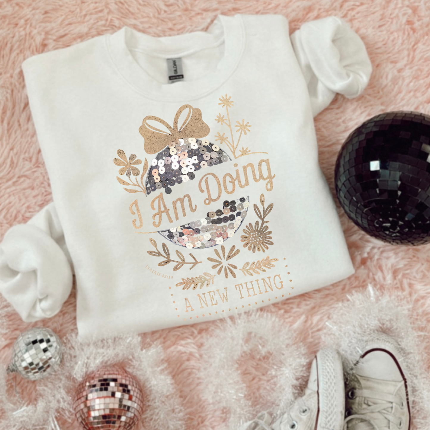 I am Doing a New Thing New Years DTF Transfer