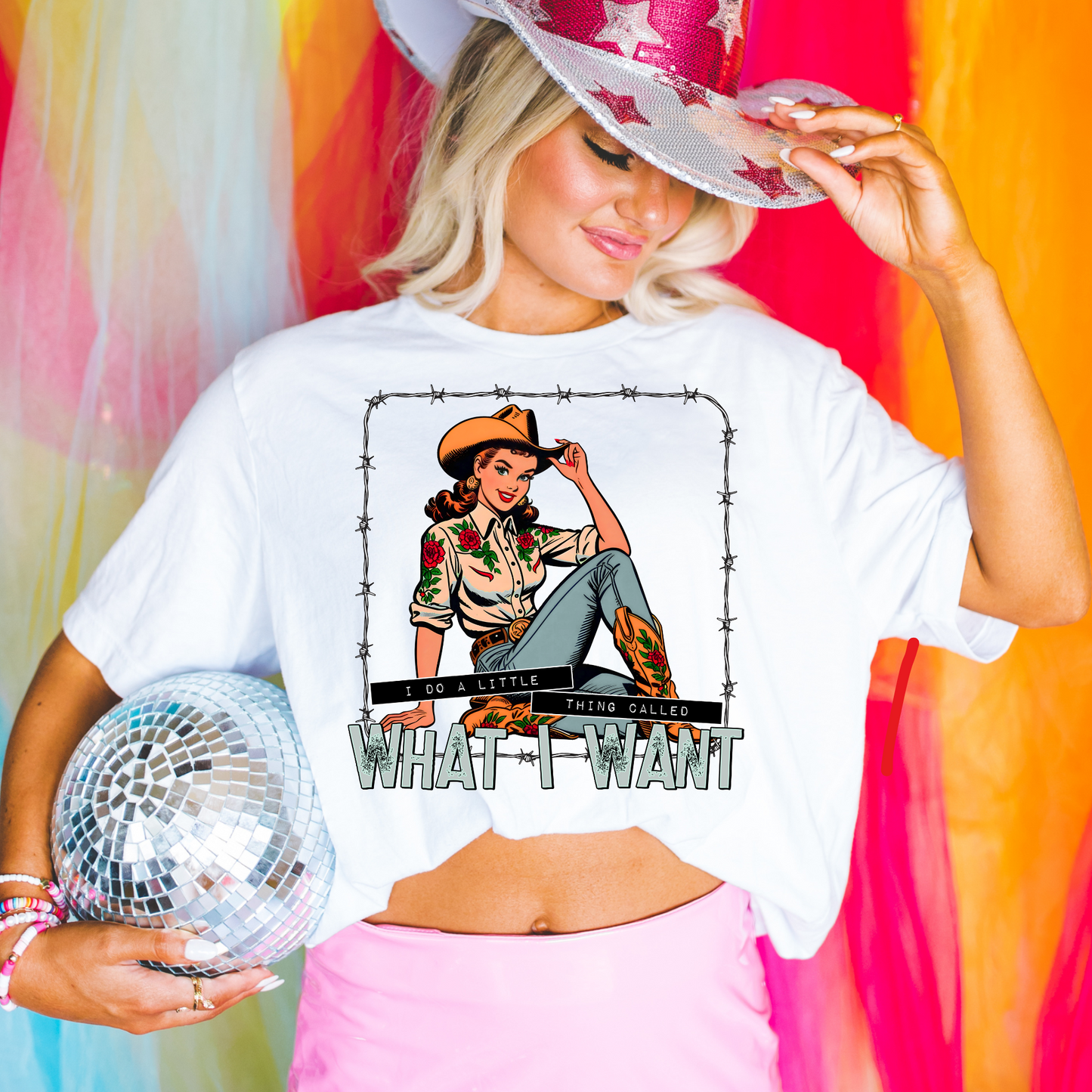 What I Want Western DTF Transfer