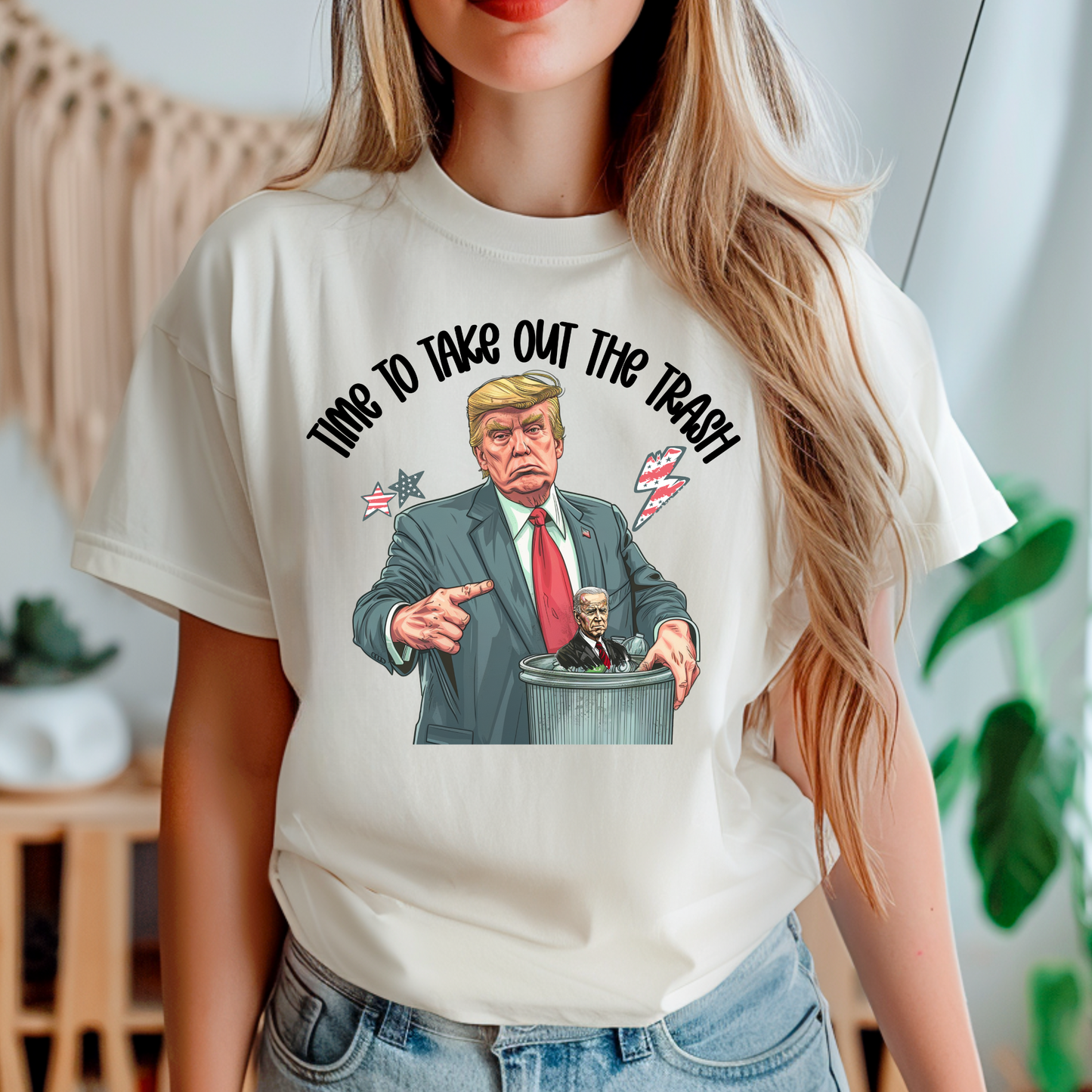 Time to Take Out the Trash Political DTF Transfer