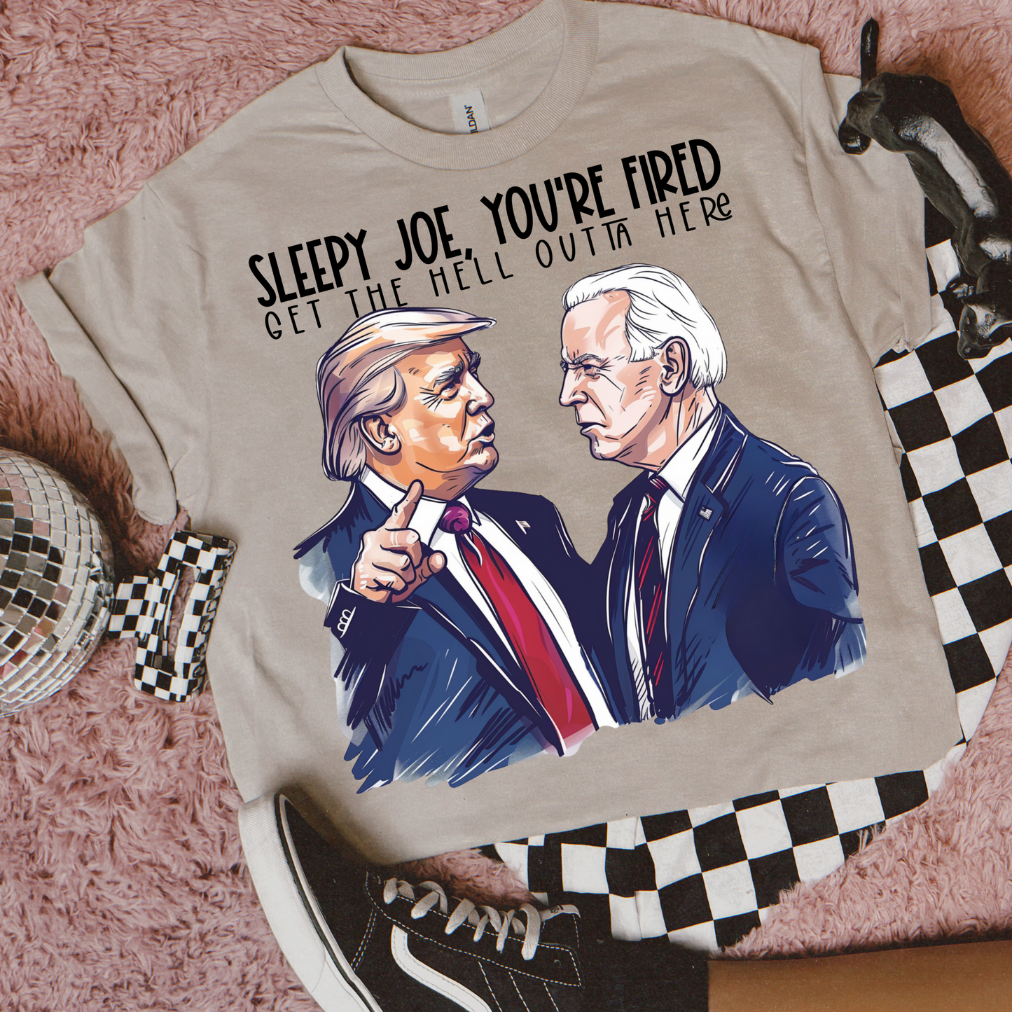 Sleep Joe, You're Fired Political DTF Transfer