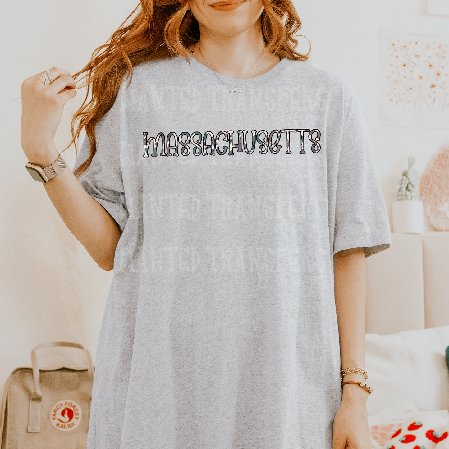 Camo Massachusetts Exclusive Sublimation Transfer