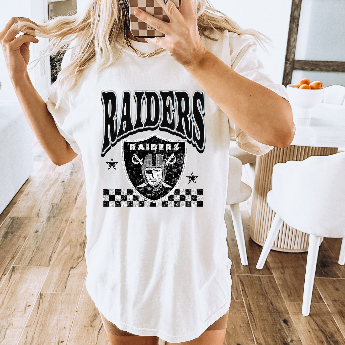 Glitter Raiders DTF Transfer