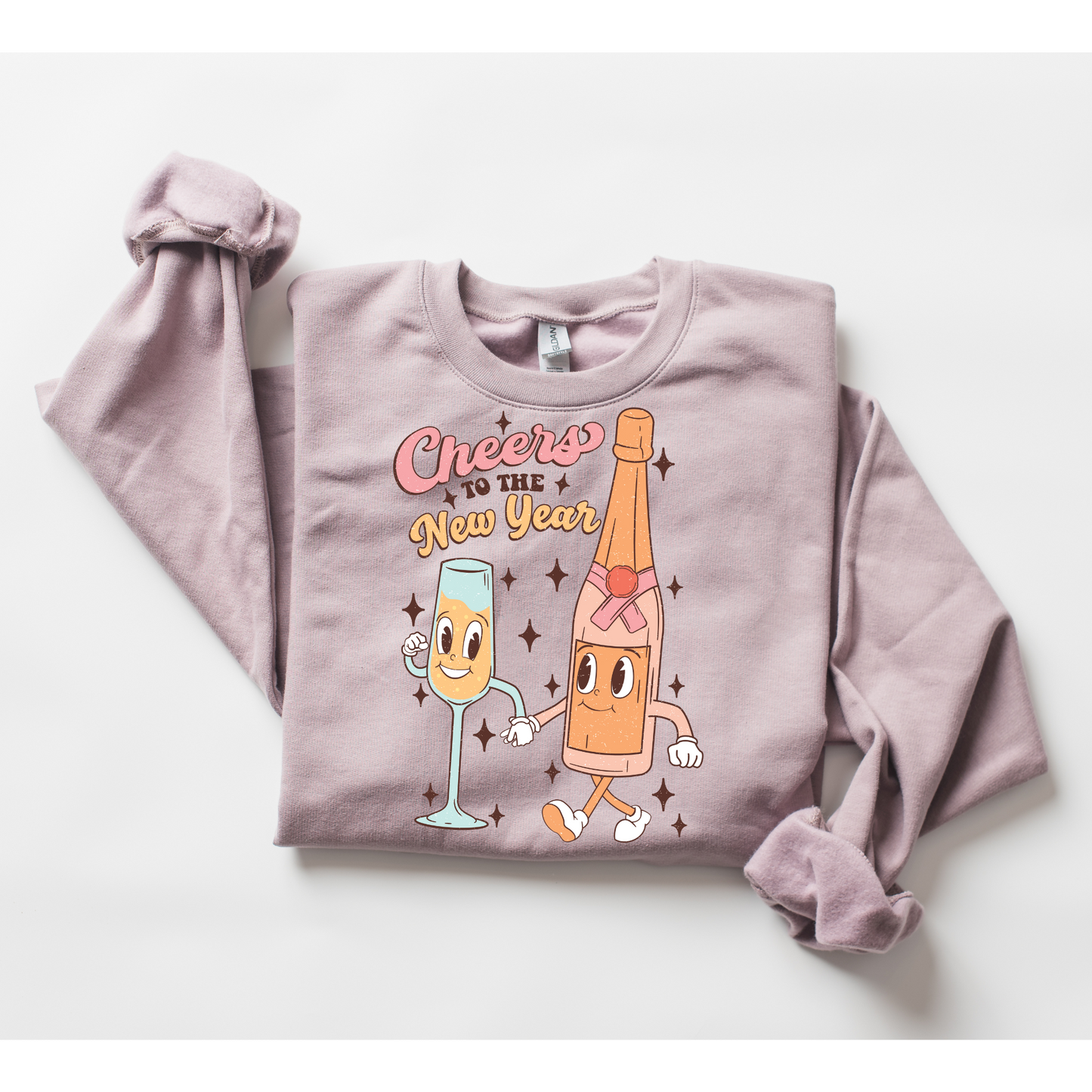 Cheers to the New Year DTF Transfer