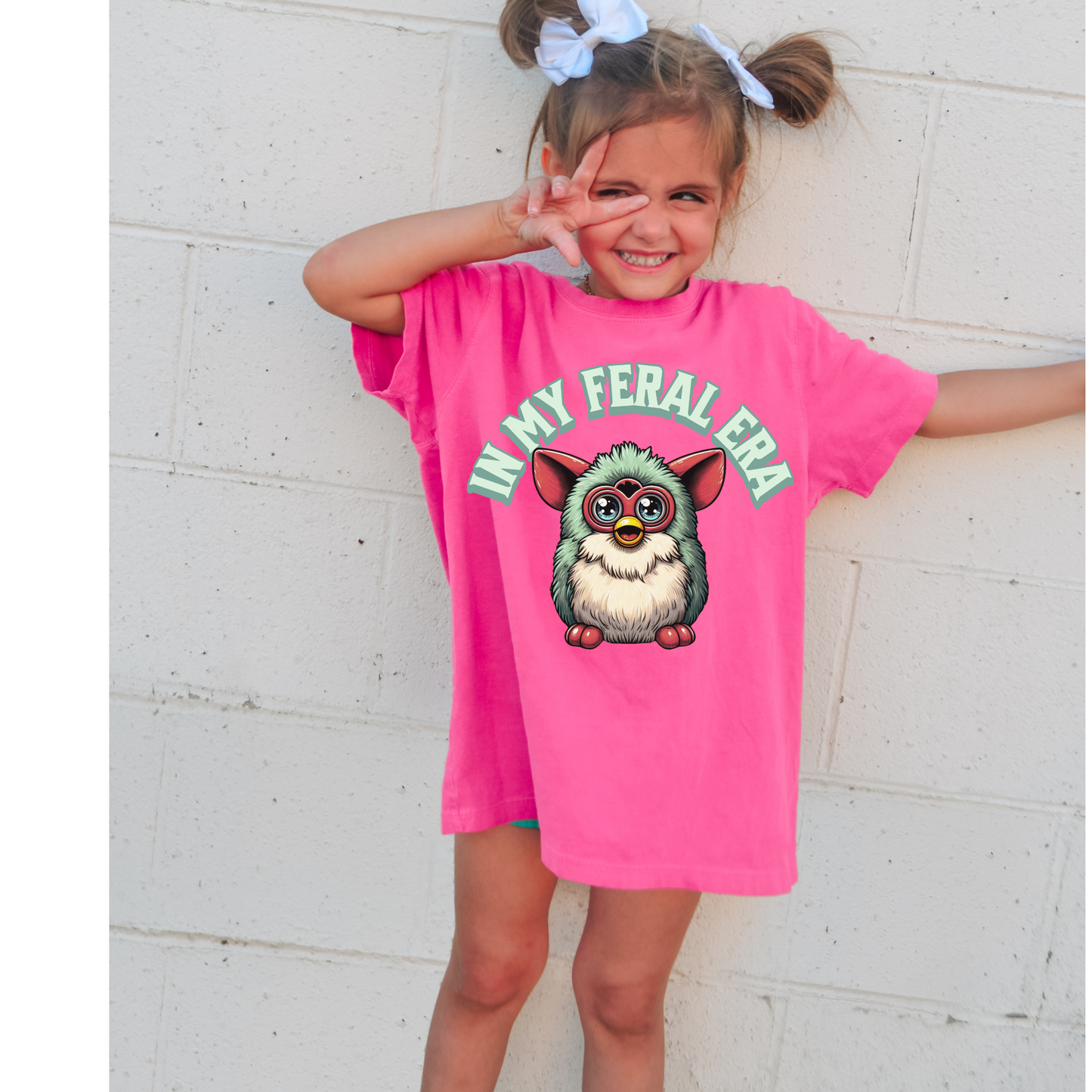 In my Feral Era Retro/Edgy DTF Transfer