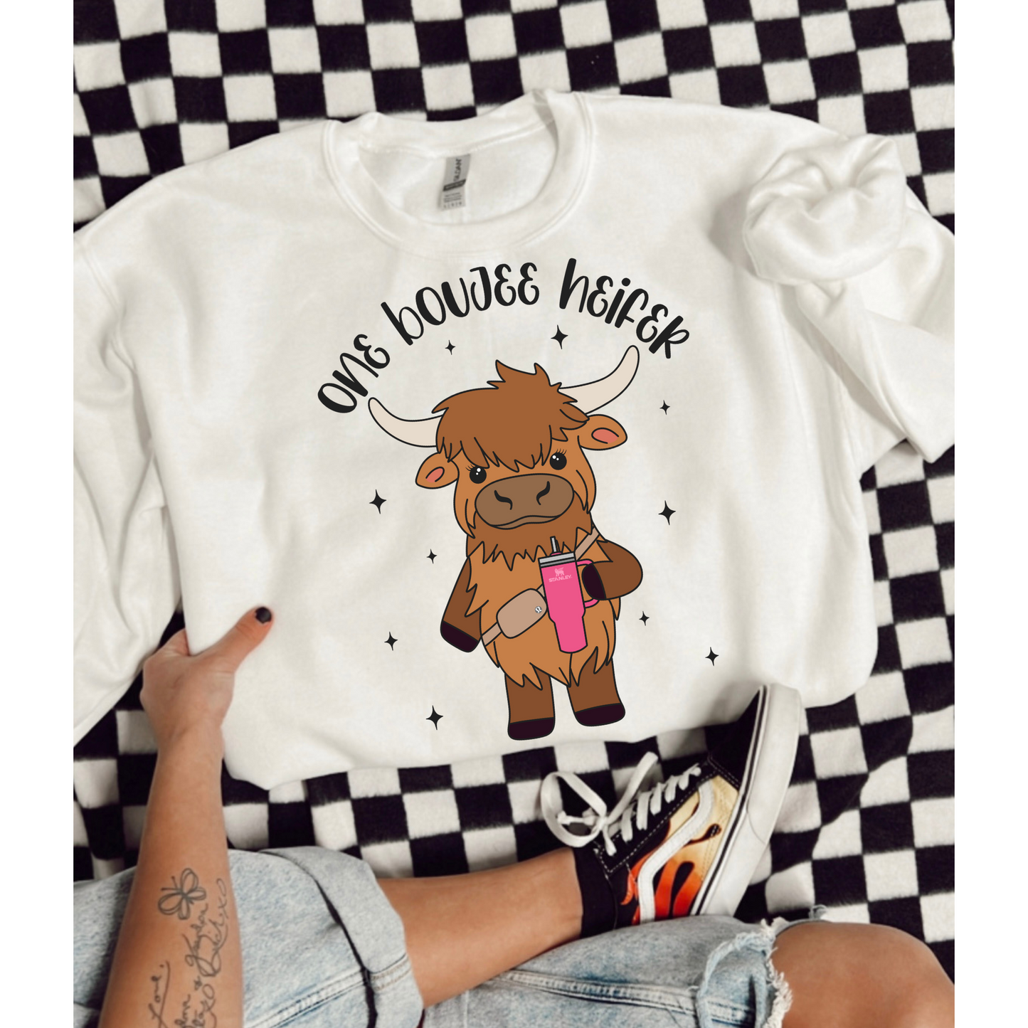 One Boujee Heifer DTF Transfer