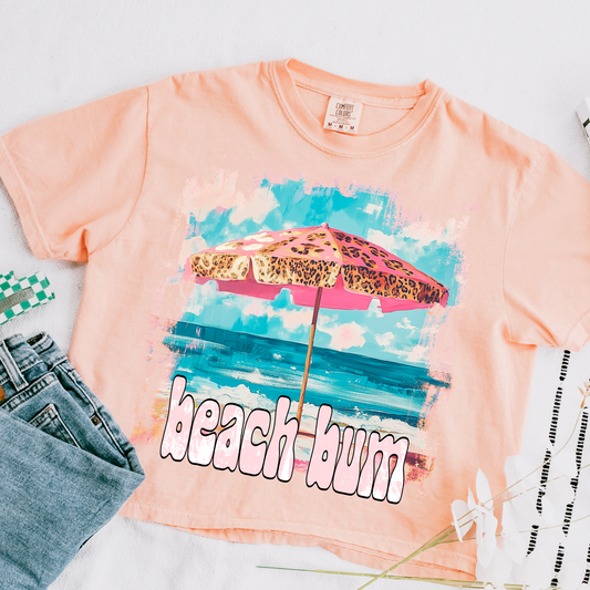 Beach Bum Scene Summer DTF Transfers