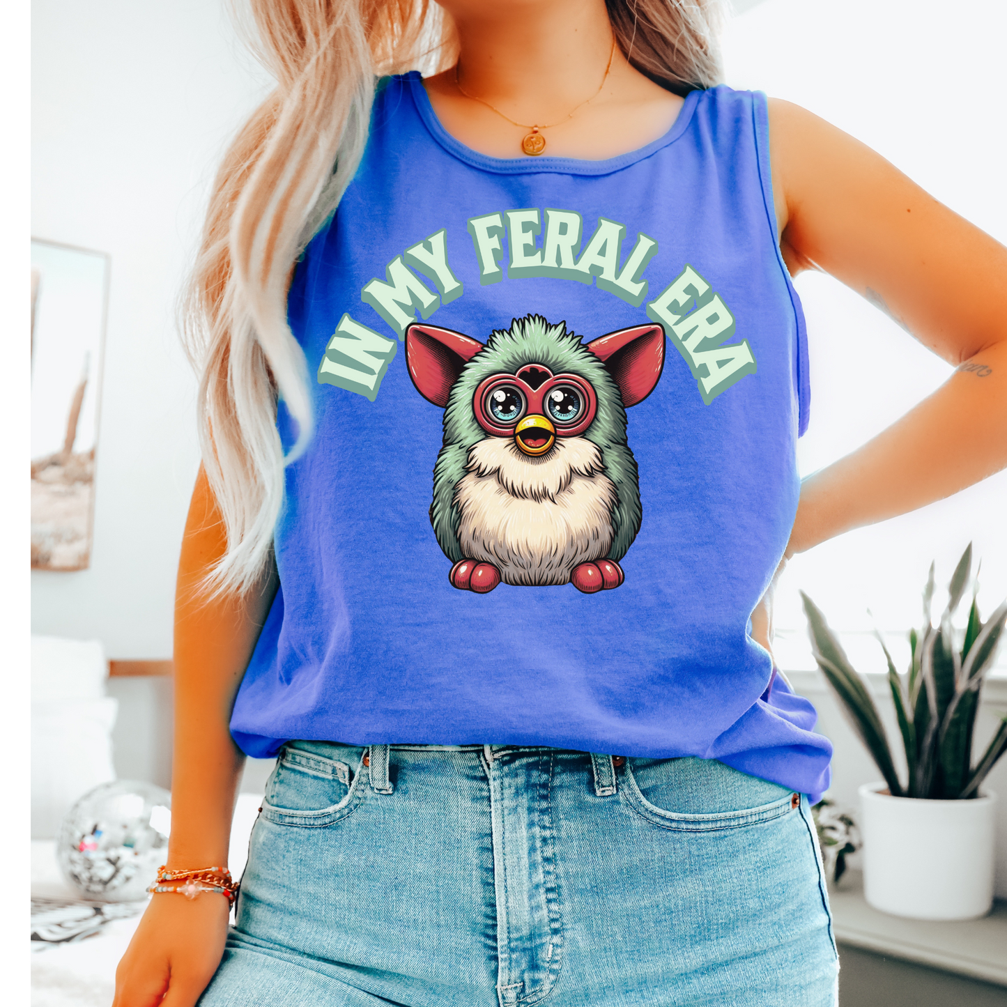 In my Feral Era Retro/Edgy DTF Transfer